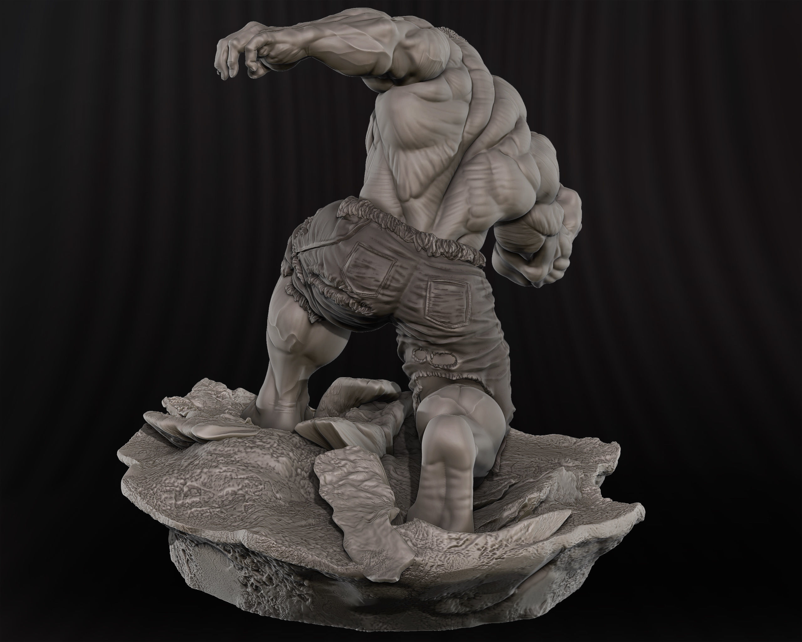 HULK  for 3D printing 3D print model_2