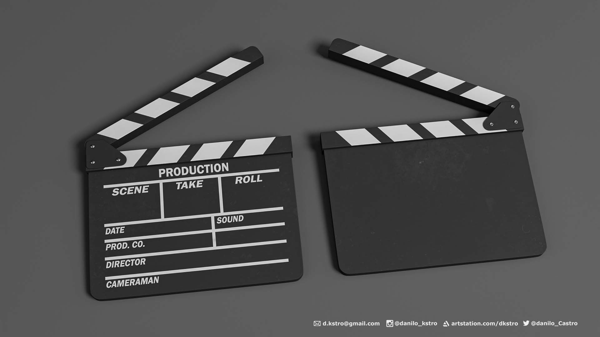 Movie Package 3D model_5