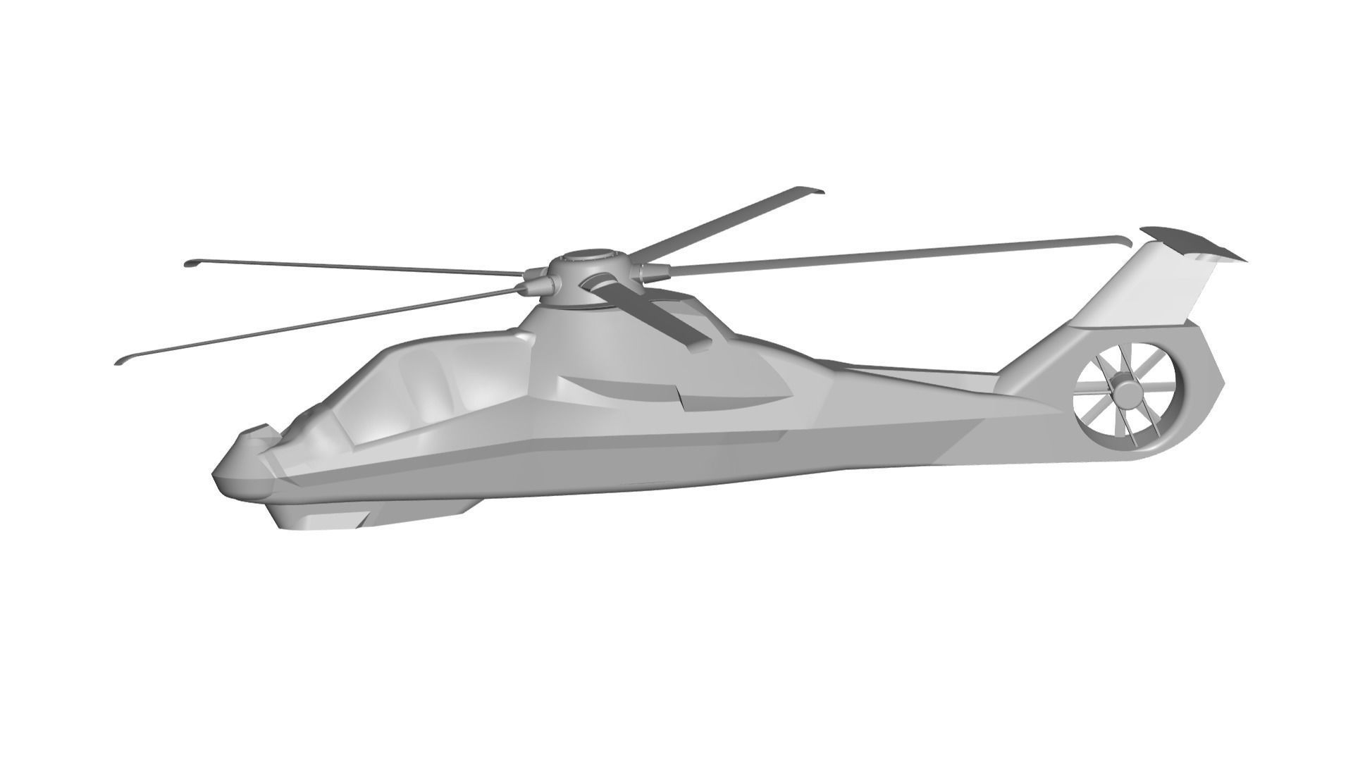 Boeing Sikorsky RAH 66 Comanche 3D model_1