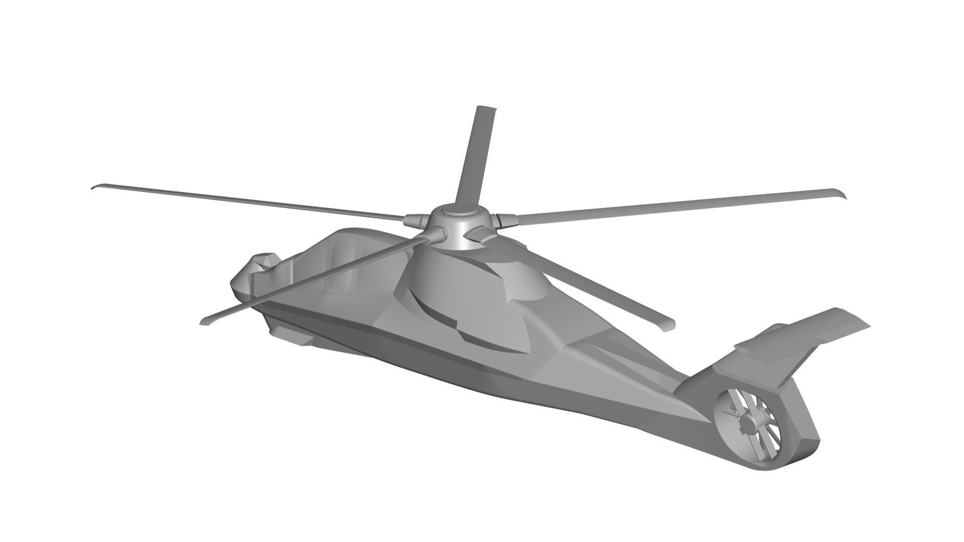 Boeing Sikorsky RAH 66 Comanche 3D model_2