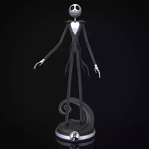 Jack Skellington - HE NIGHTMARE BEFORE CHRISTMAS 3D print model
