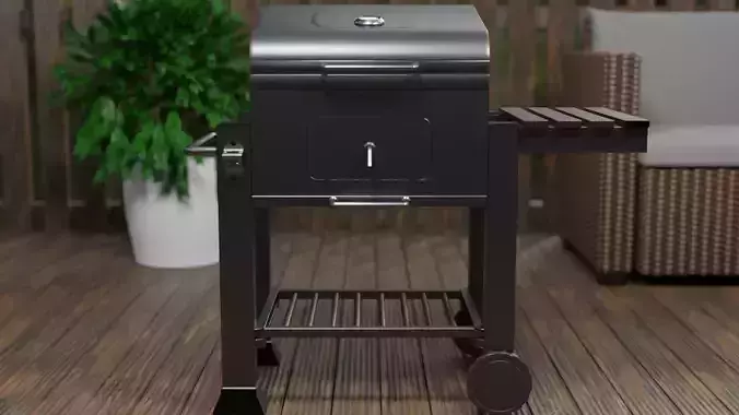Grill Garden 3D model