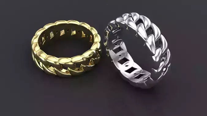Cuban ring 3D model