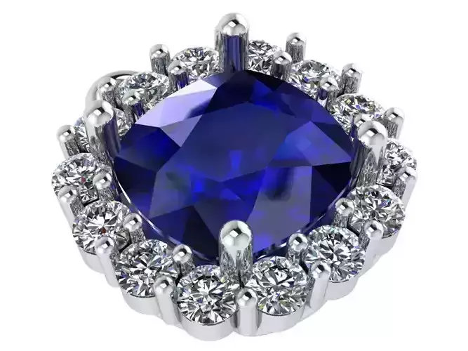 Cushion Cluster Pendant 0261