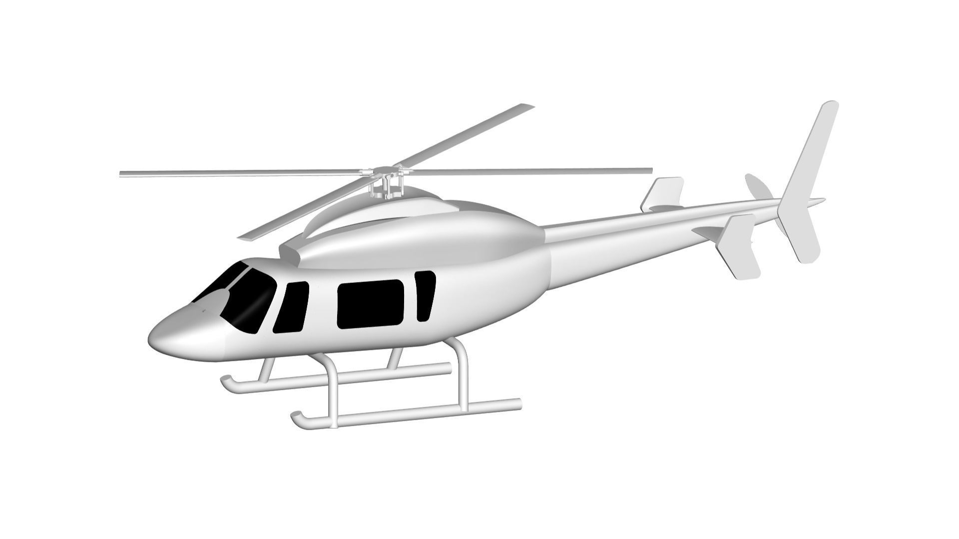 Bell 427 3D model_1