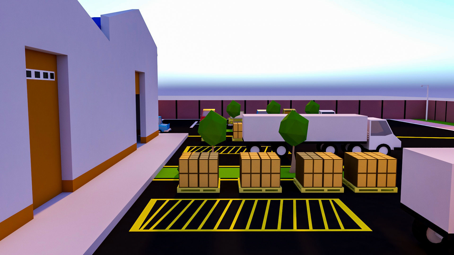 Low Poly factory- Low Poly Assets Low-poly 3D model Low-poly 3D model_7