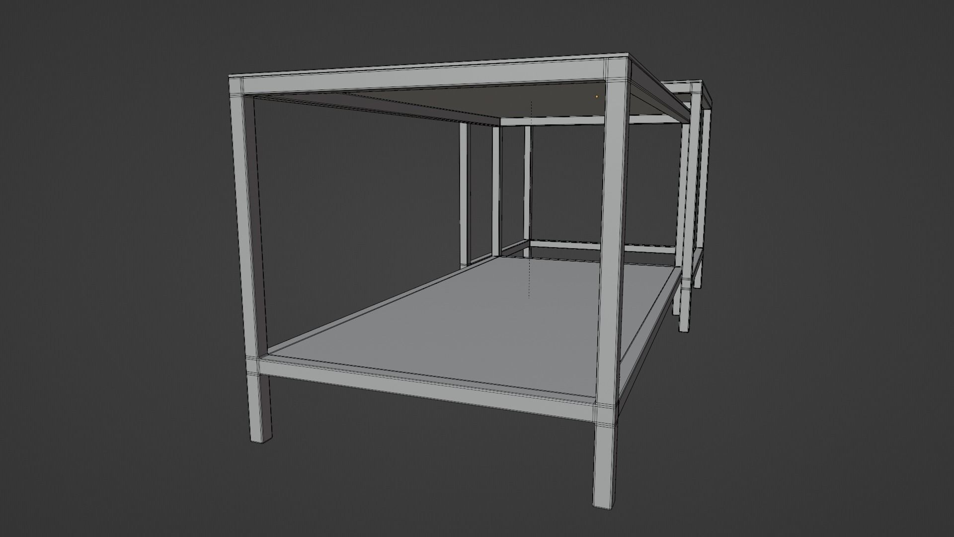 Glass table Free 3D model_17