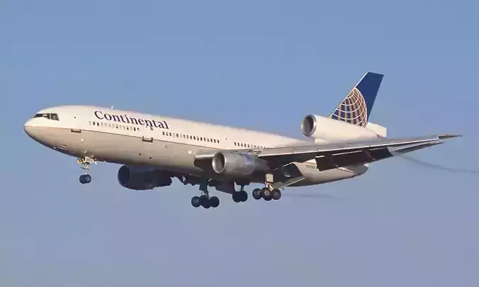 McDonnell Douglas DC-10 3D model
