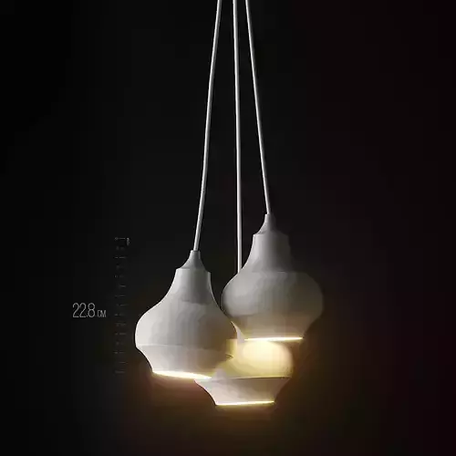  Cirque Pendant Light 3 Size by Louis Poulsen
