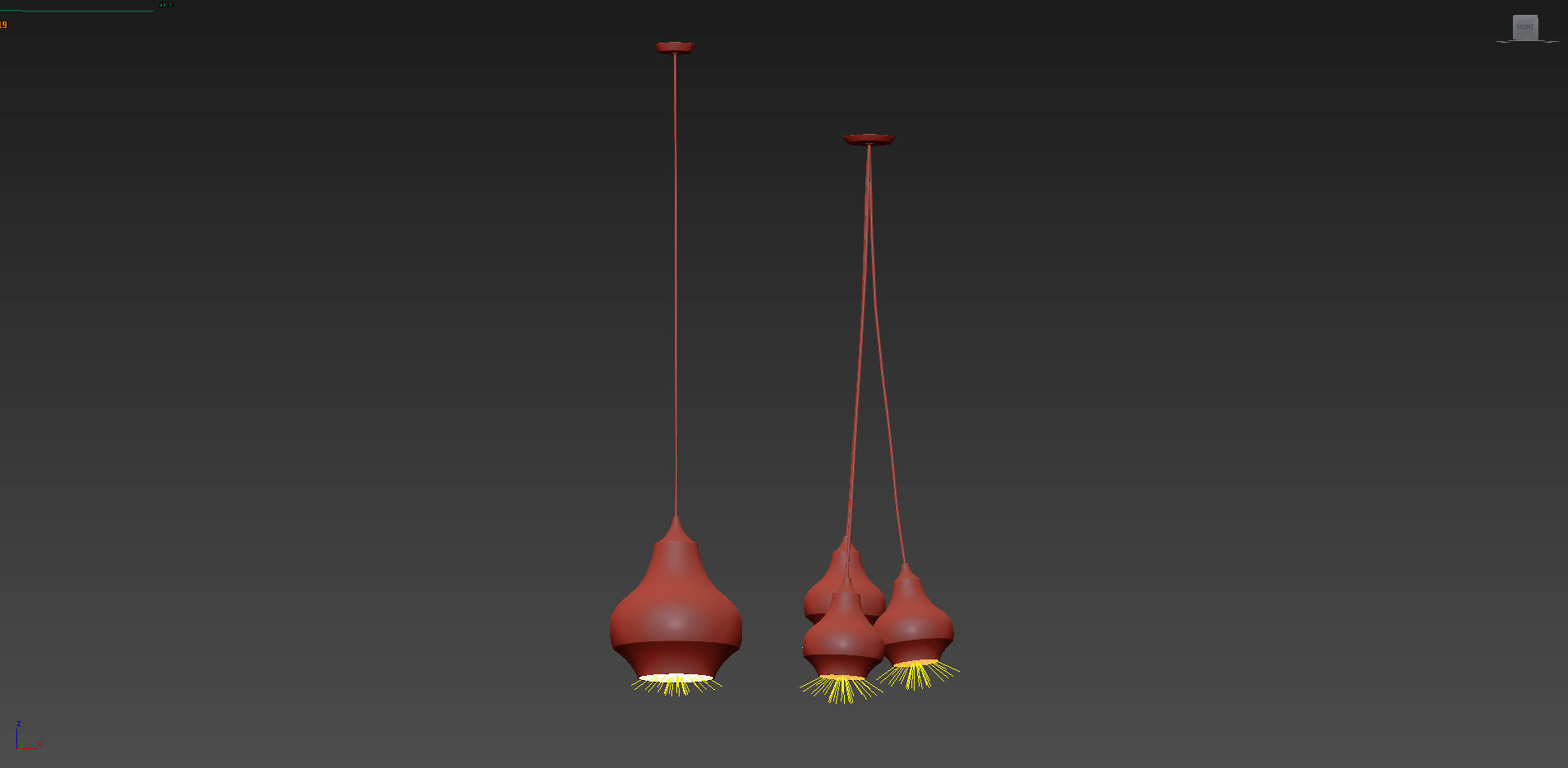 Cirque Pendant Light 3 Size by Louis Poulsen 3D model_9