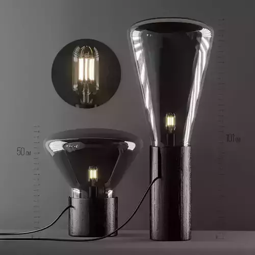 Muffin Tall Floor Lamp by Dan Yeffet