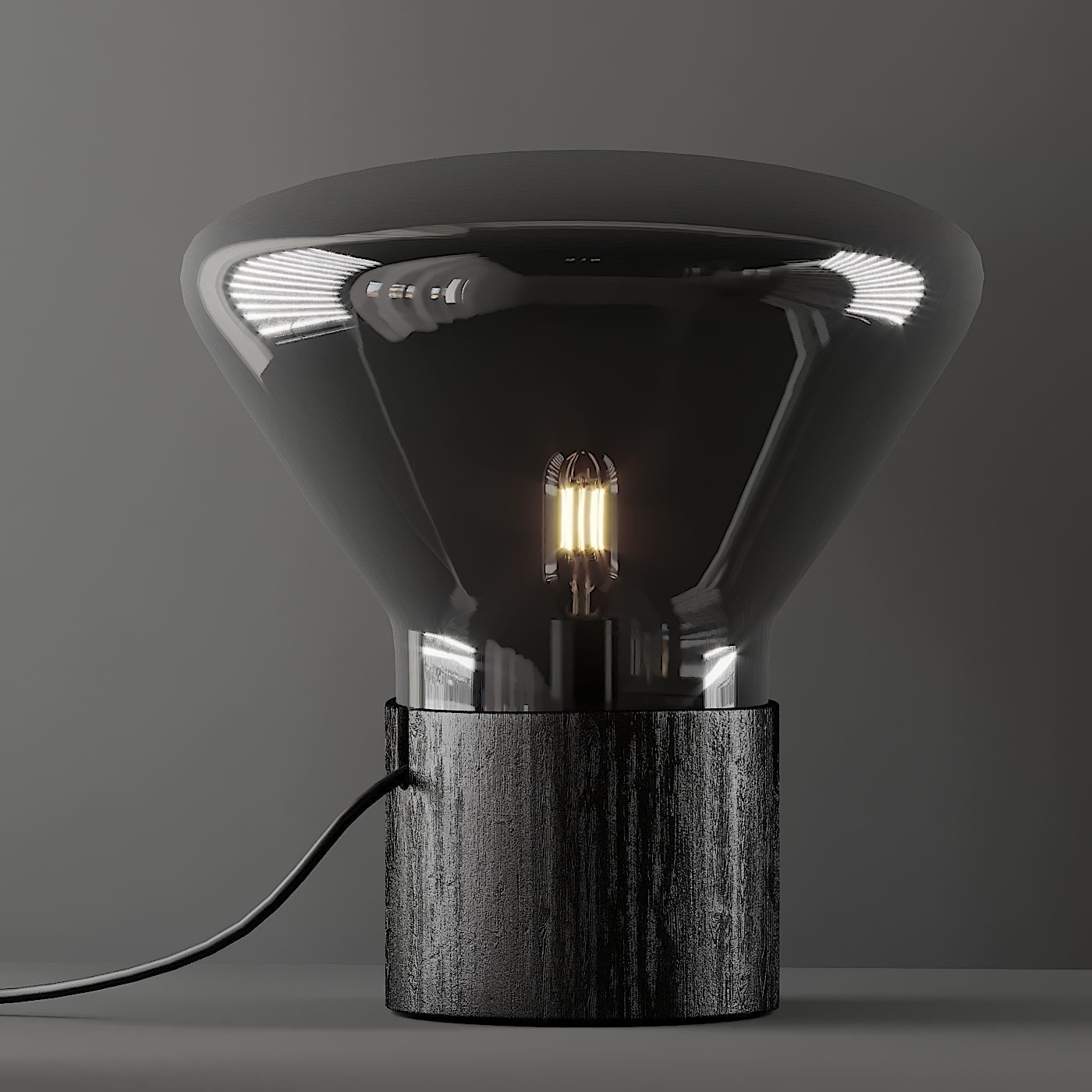 Muffin Tall Floor Lamp by Dan Yeffet 3D model_2