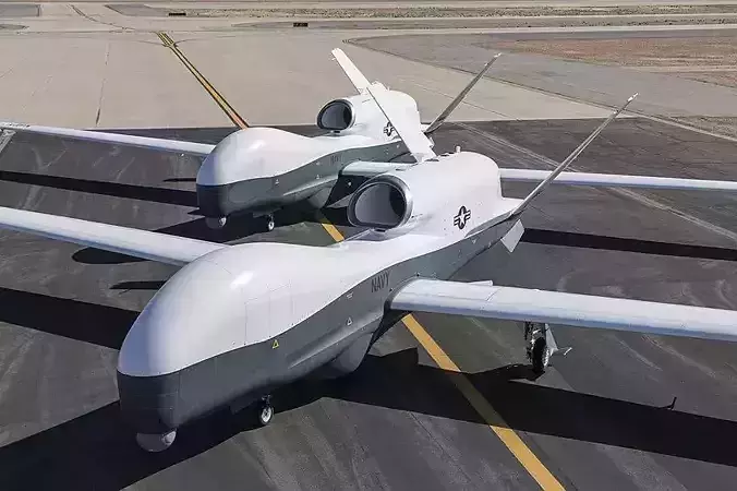 Northrop Grumman MQ-4C Triton 3D model