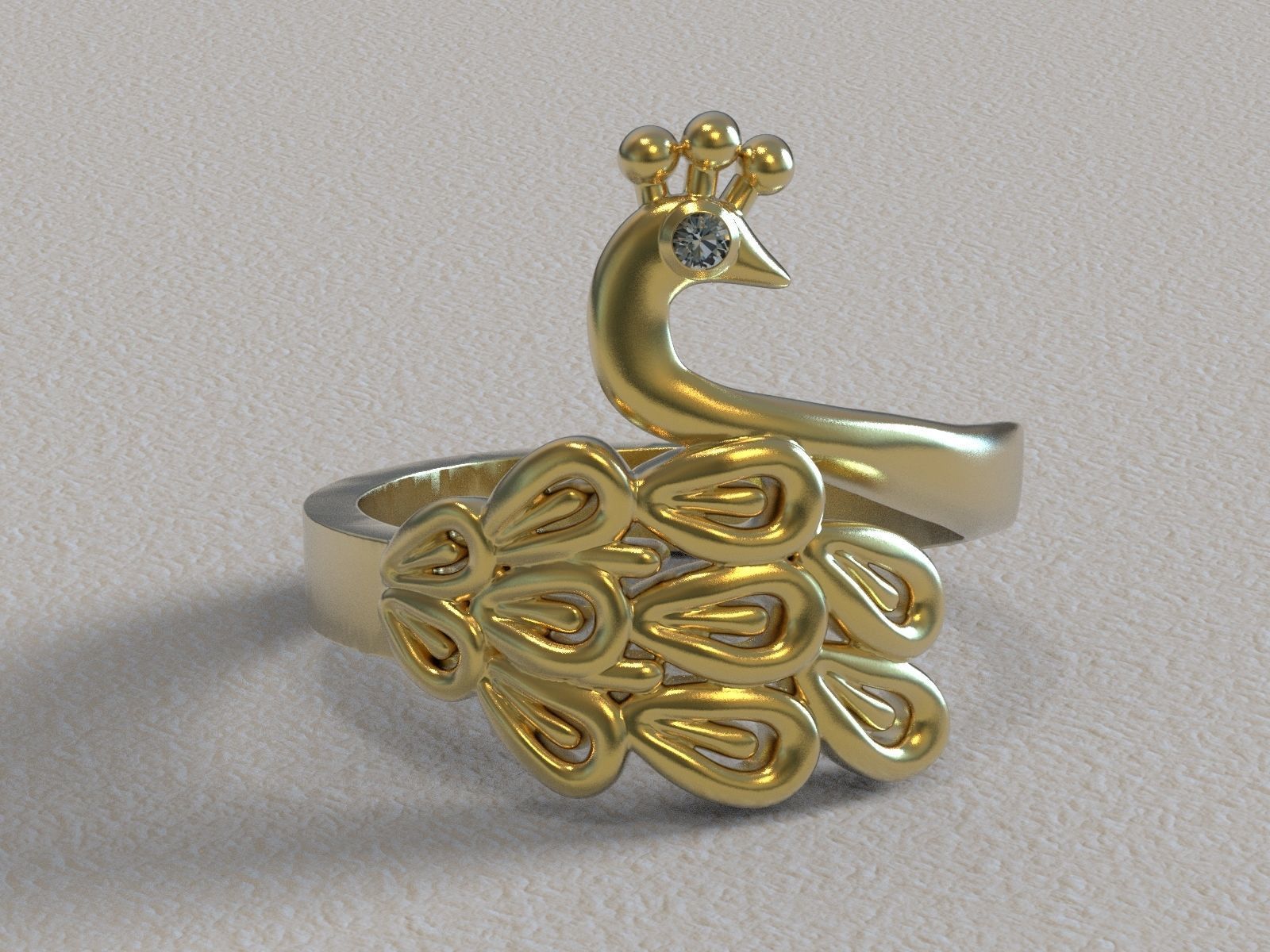 Swan Ring - Anillo Cisne 3D print model_4