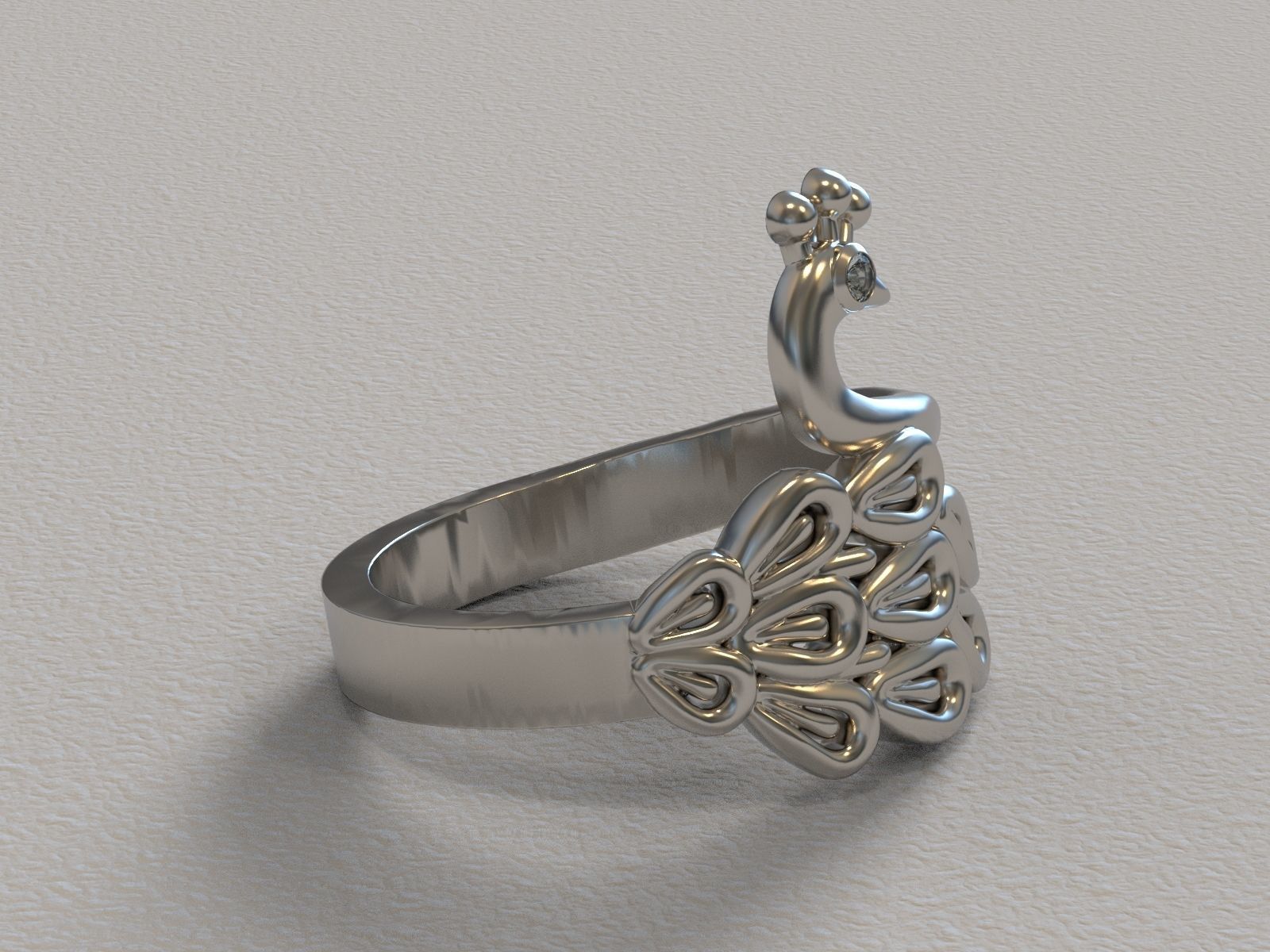 Swan Ring - Anillo Cisne 3D print model_13