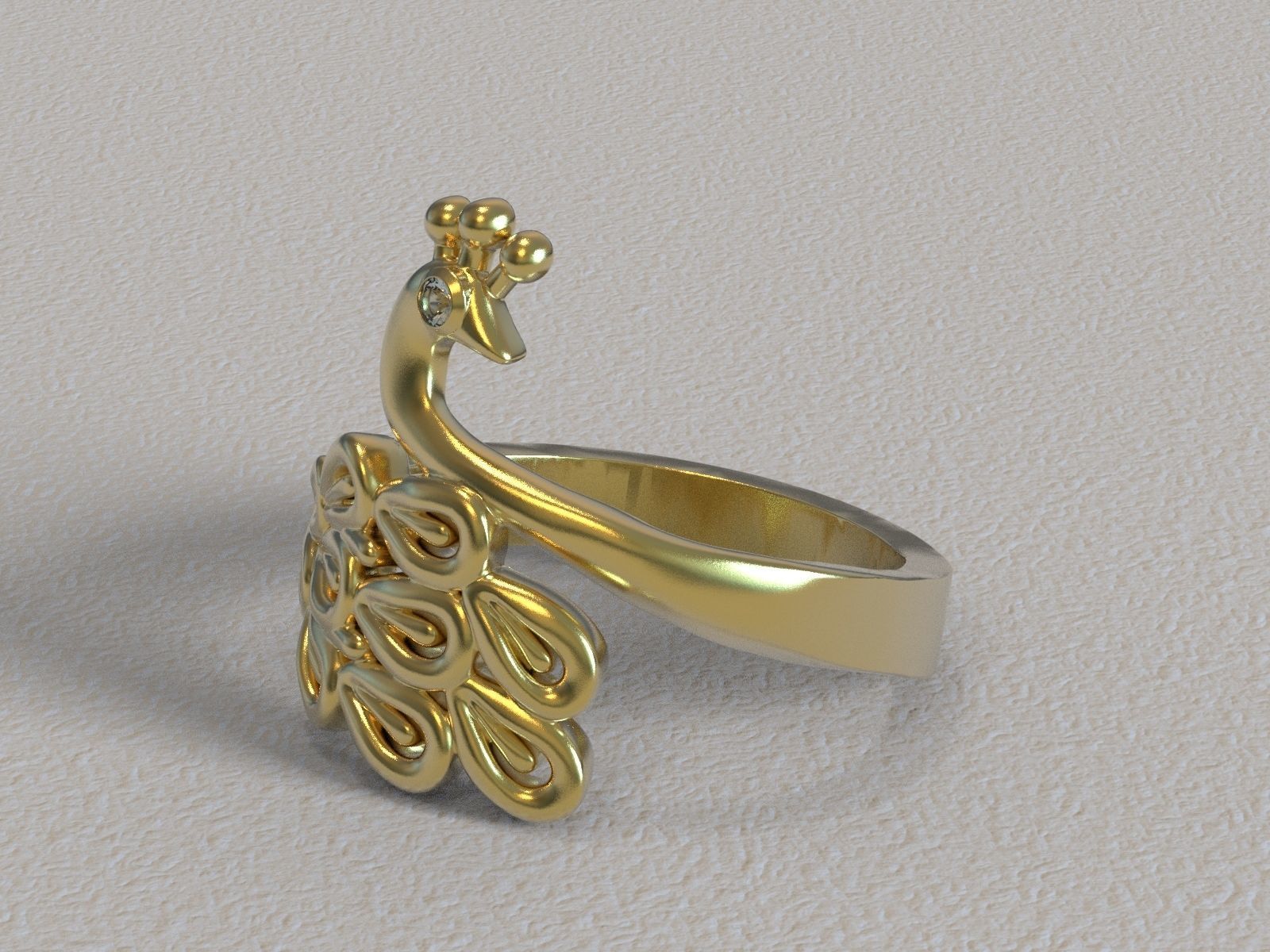 Swan Ring - Anillo Cisne 3D print model_10