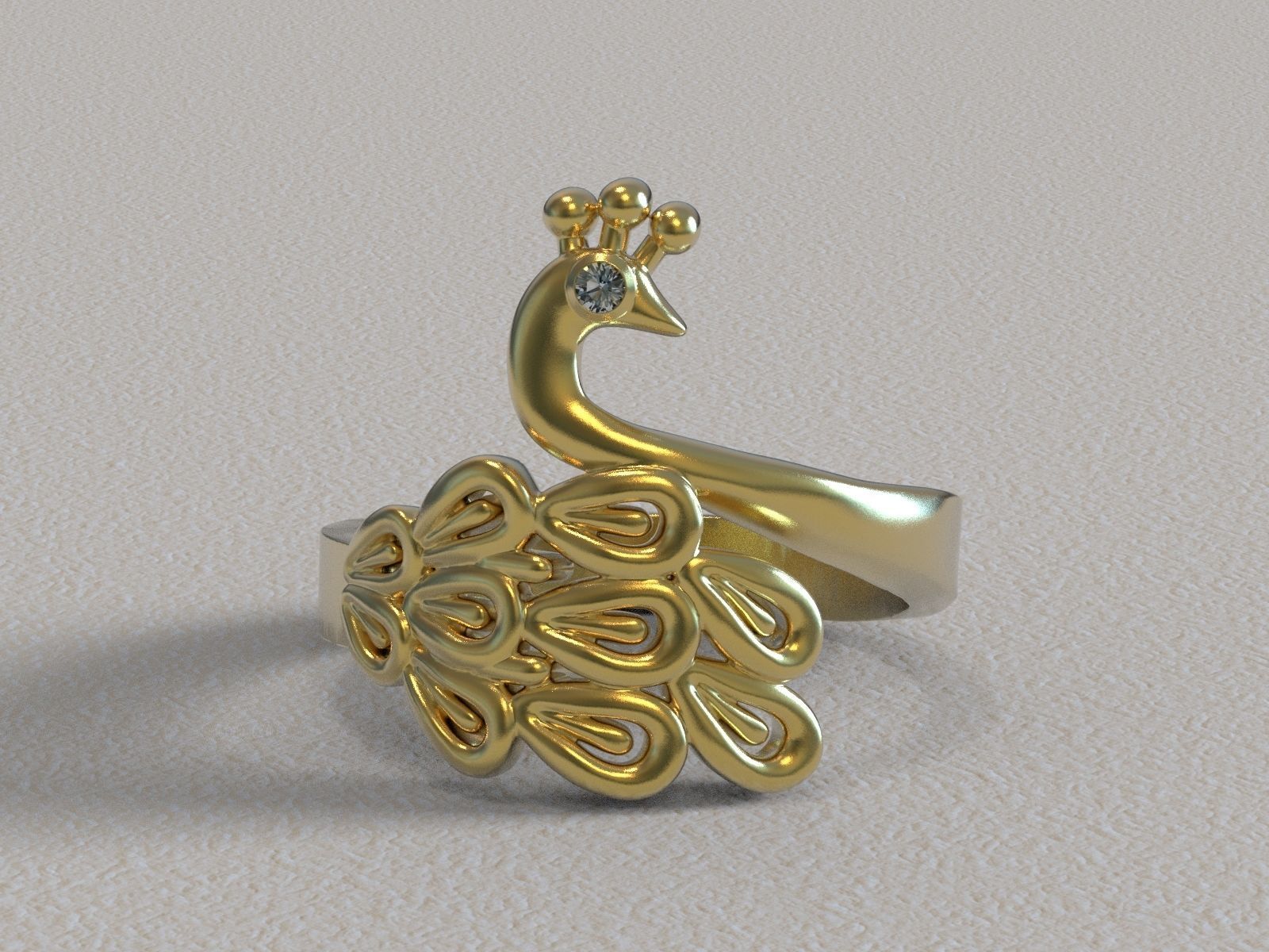 Swan Ring - Anillo Cisne 3D print model_8