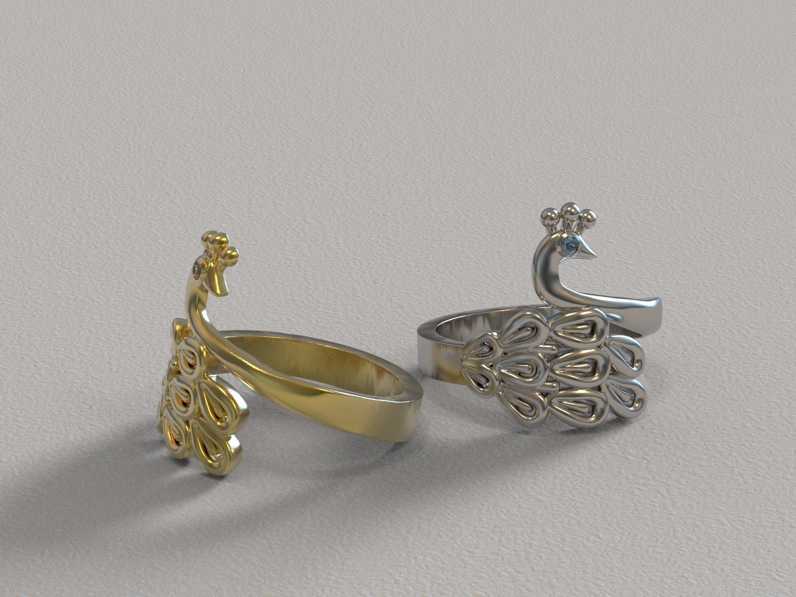 Swan Ring - Anillo Cisne 3D print model_3