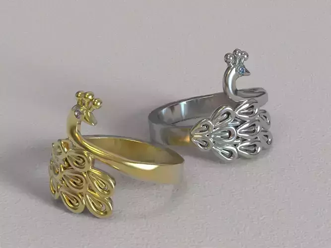 Swan Ring - Anillo Cisne 3D print model