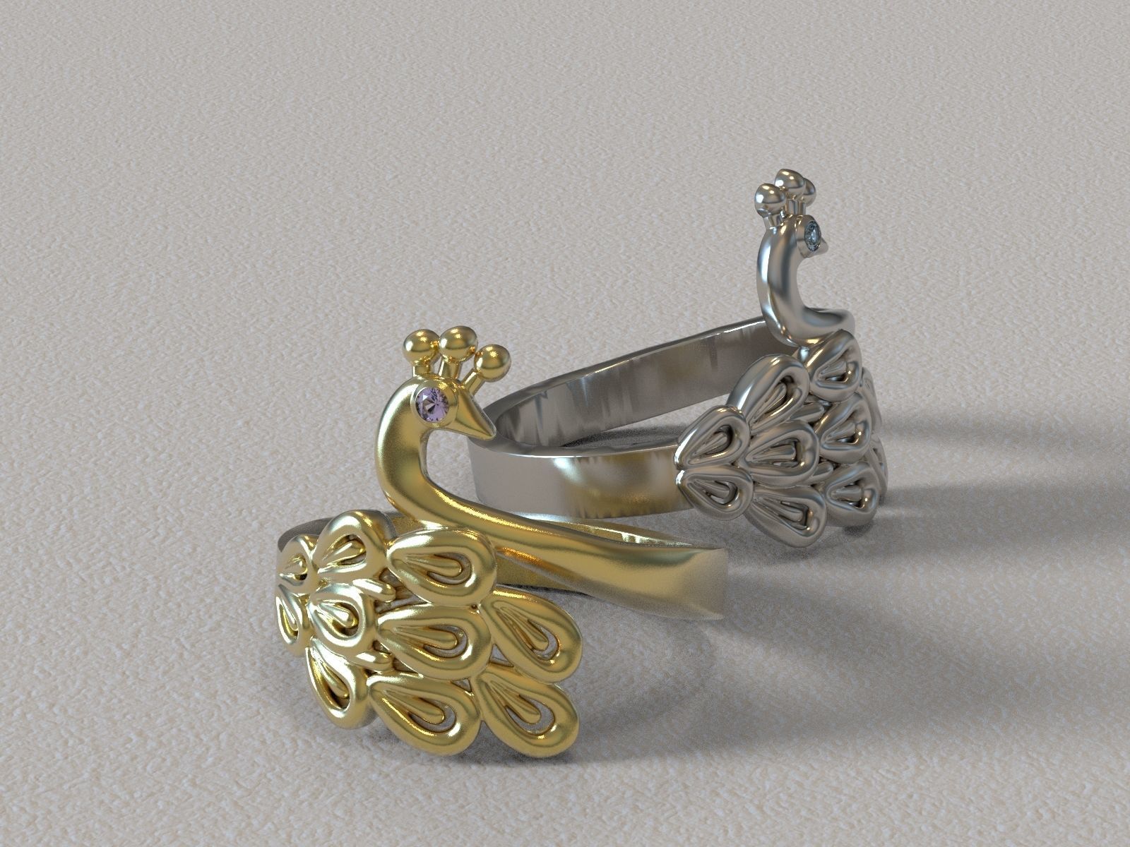 Swan Ring - Anillo Cisne 3D print model_2