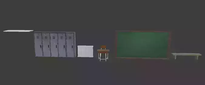 PSX Horror Models School