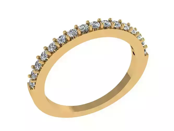 Ring311 gold diamond eternity ring