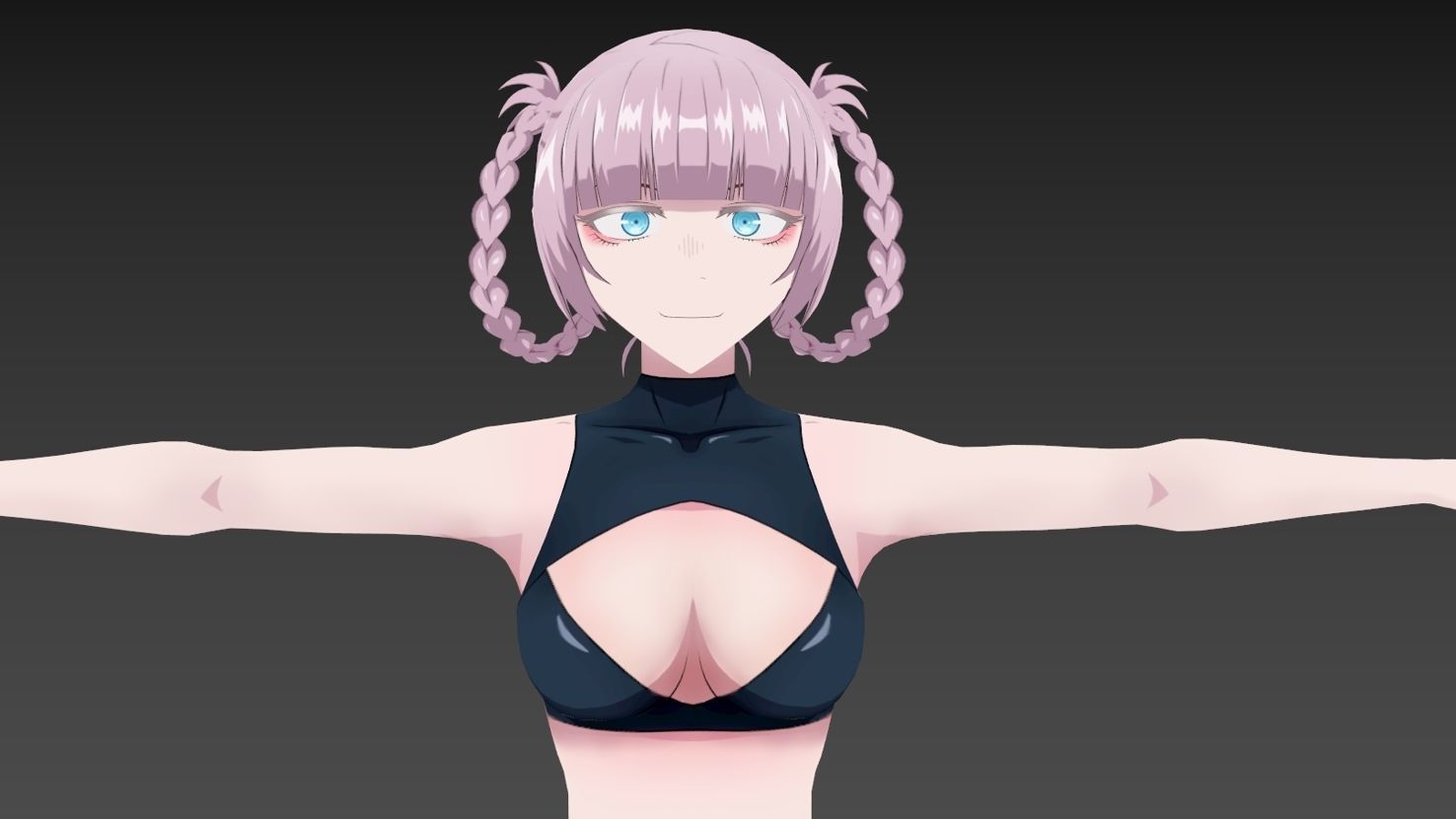 Nazuna Nanakusa Call of the Night VRChat 3D model_10