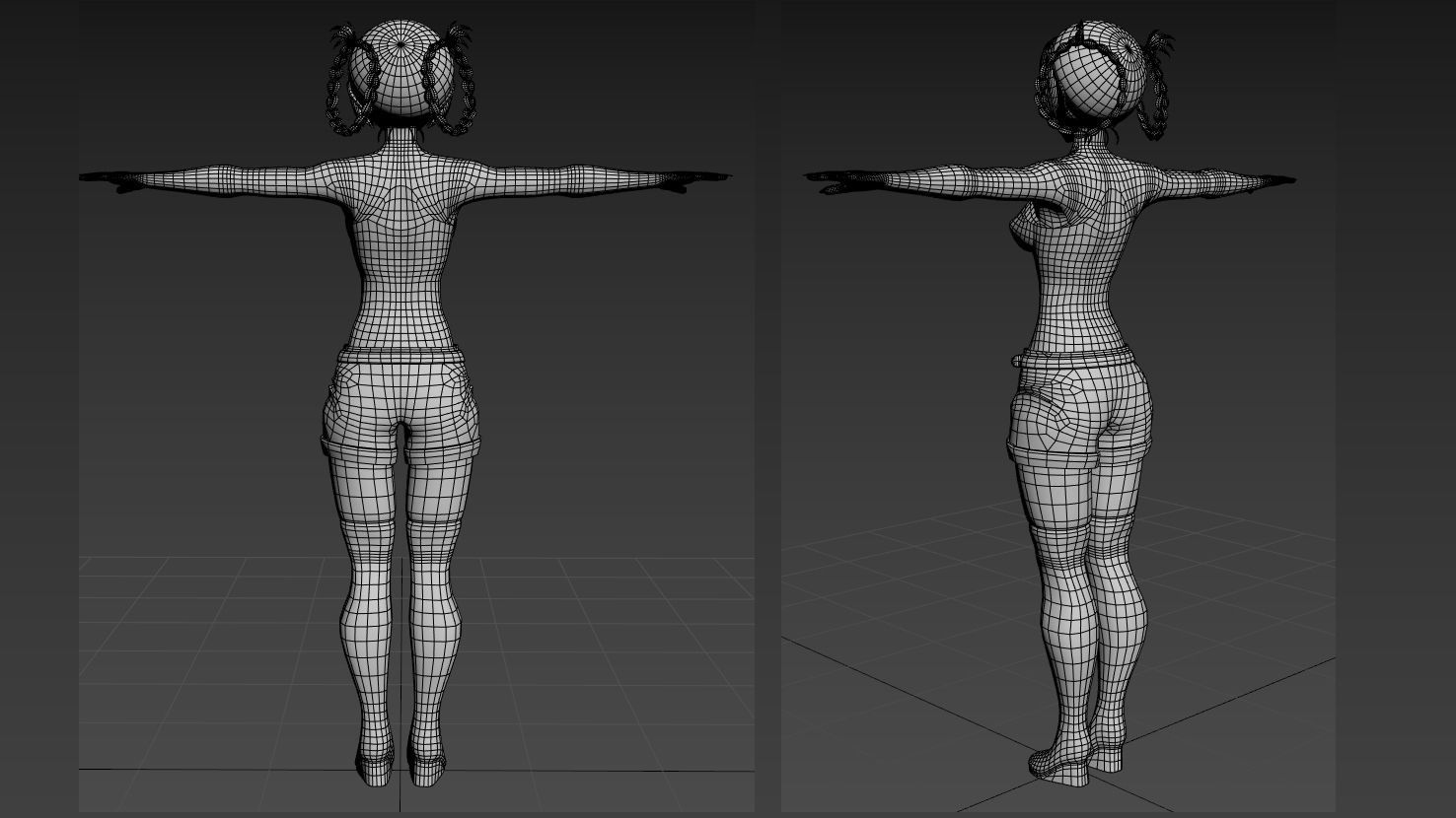 Nazuna Nanakusa Call of the Night VRChat 3D model_3