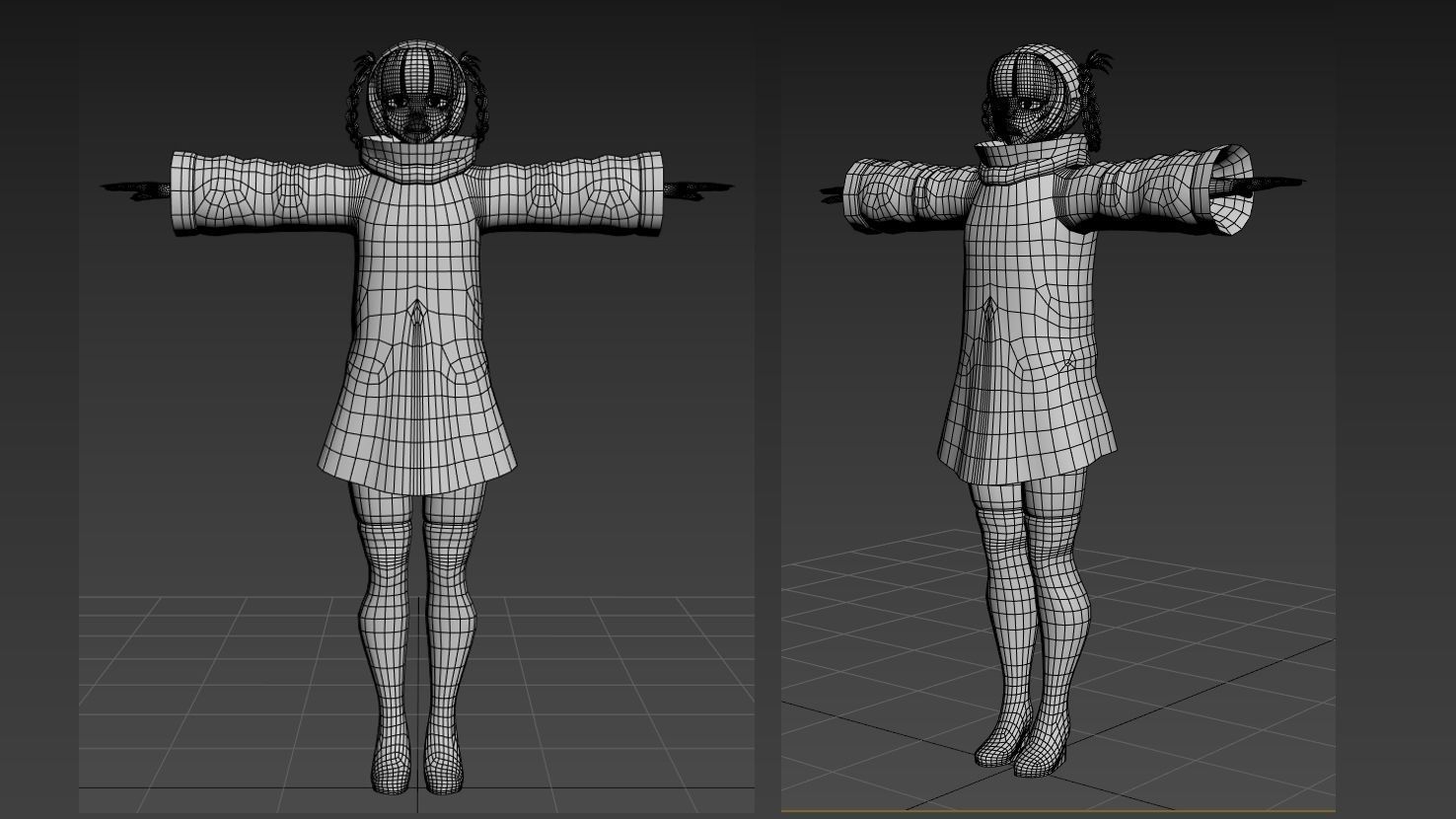 Nazuna Nanakusa Call of the Night VRChat 3D model_9