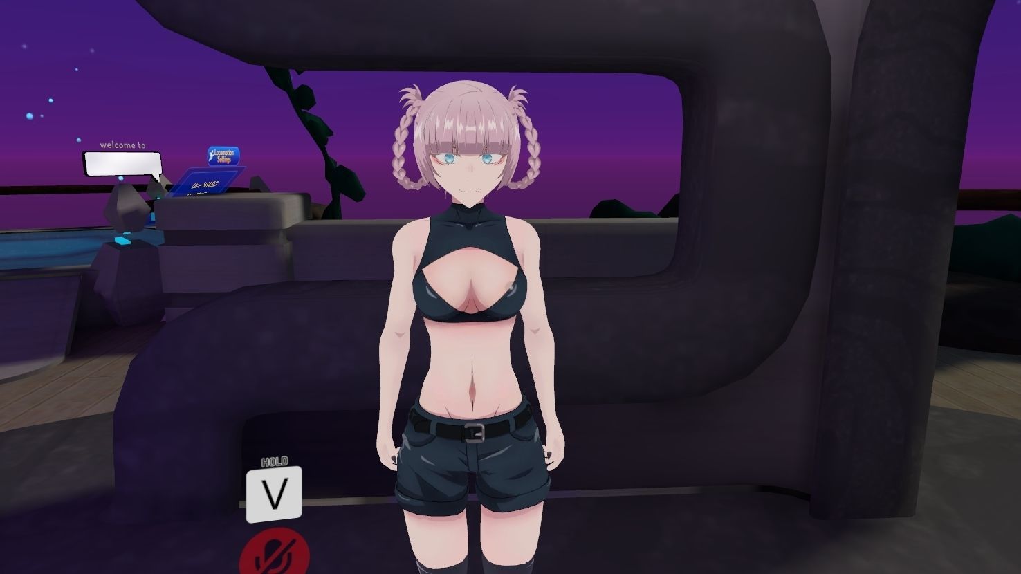 Nazuna Nanakusa Call of the Night VRChat 3D model_12