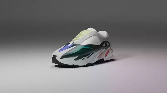 3d adidas Yeezy Boost 700 shoes