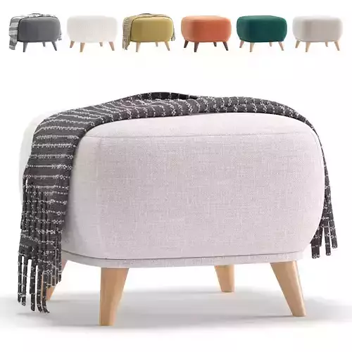 Pouffe Milin 7 Colors Version divan ru 3D model