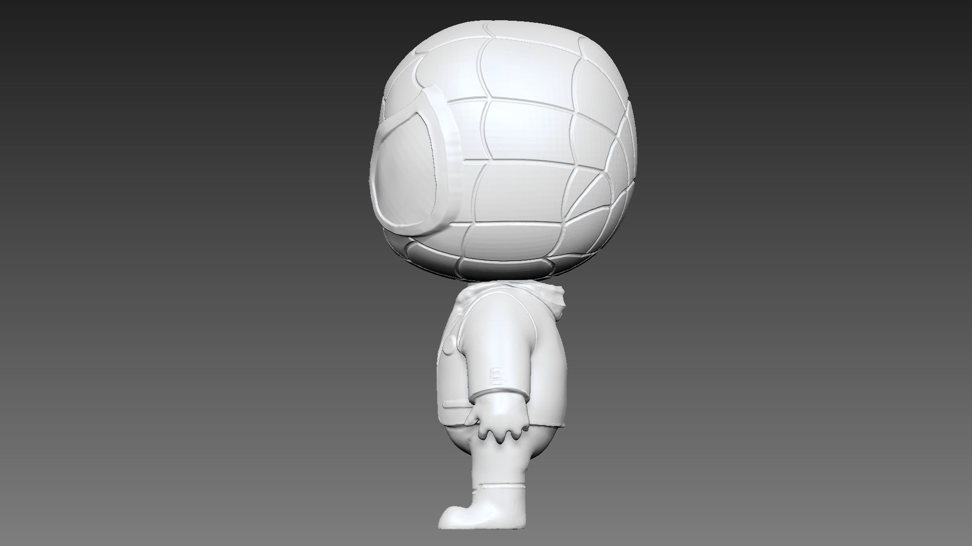 spiderman bobble heads 3D print model_2