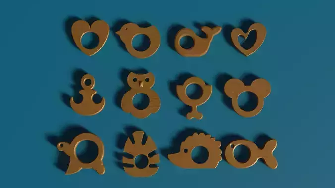 Wood Teether - Mordedor de madera