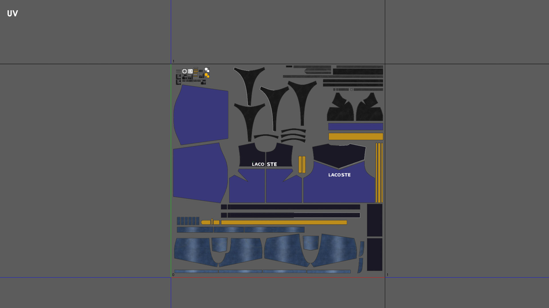 Girls Outfit 8 - Marvelous Designer with Video Process 3D model_8