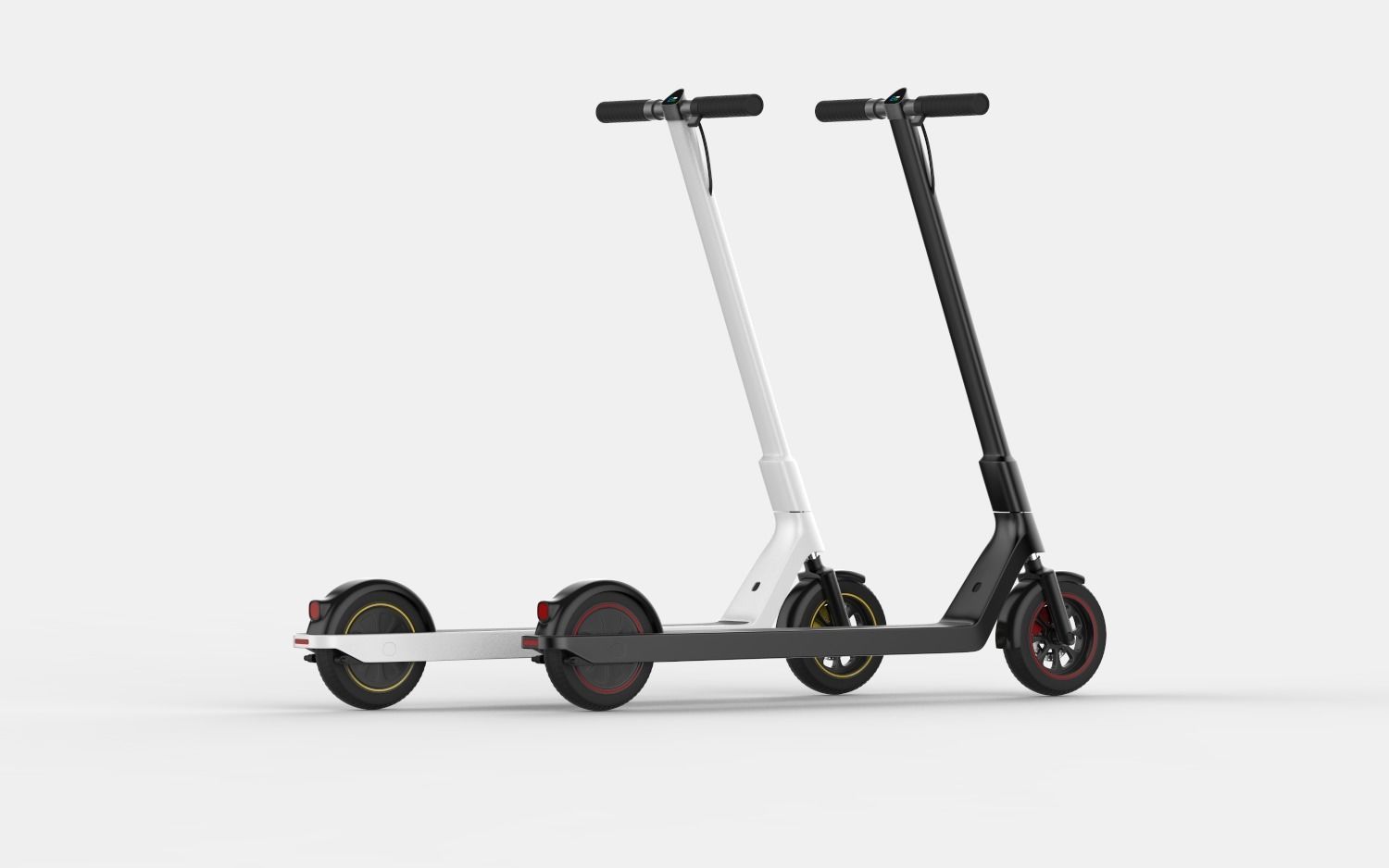 Electric Scooter - E scooter 3D model_3