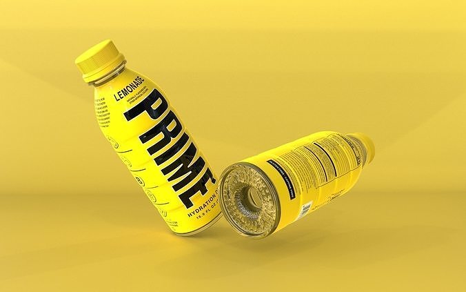 Drink Prime Low-poly 3D model 2