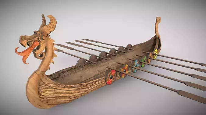 Viking Boat 2 - Spirit of the Fire Dragon