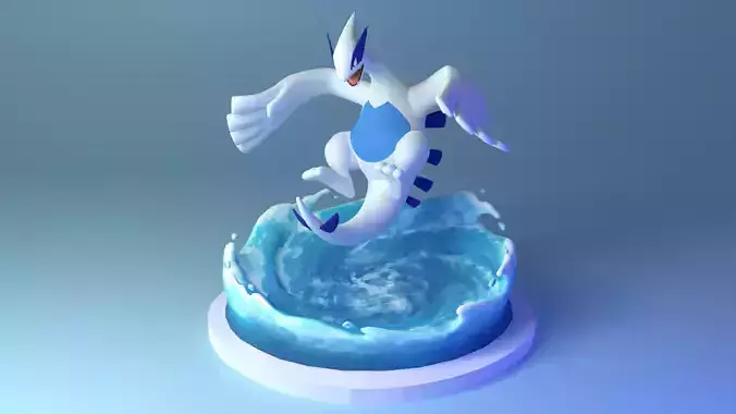 Lugia - Pokemon Diorama