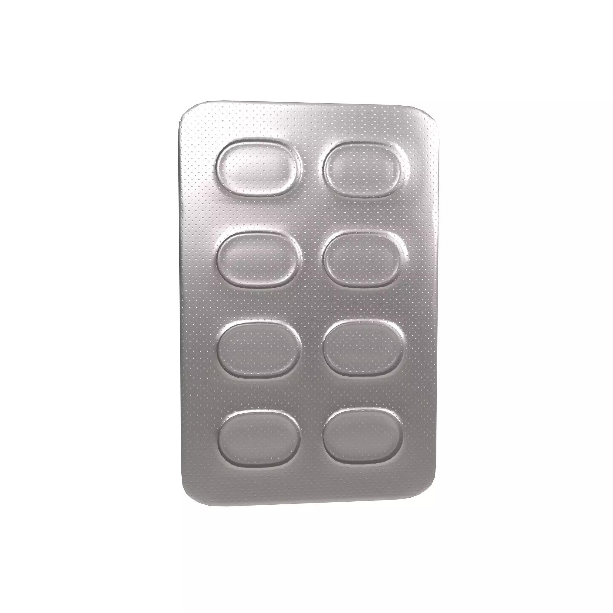 Blister Pack v1 001 Low-poly 3D model_0