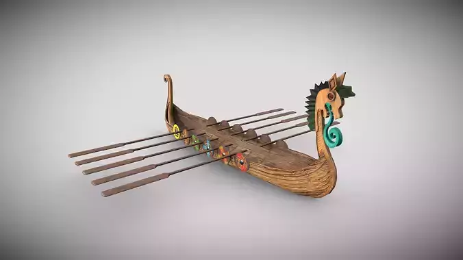 Viking Boat 3 - Spirit of the Sea Dragon