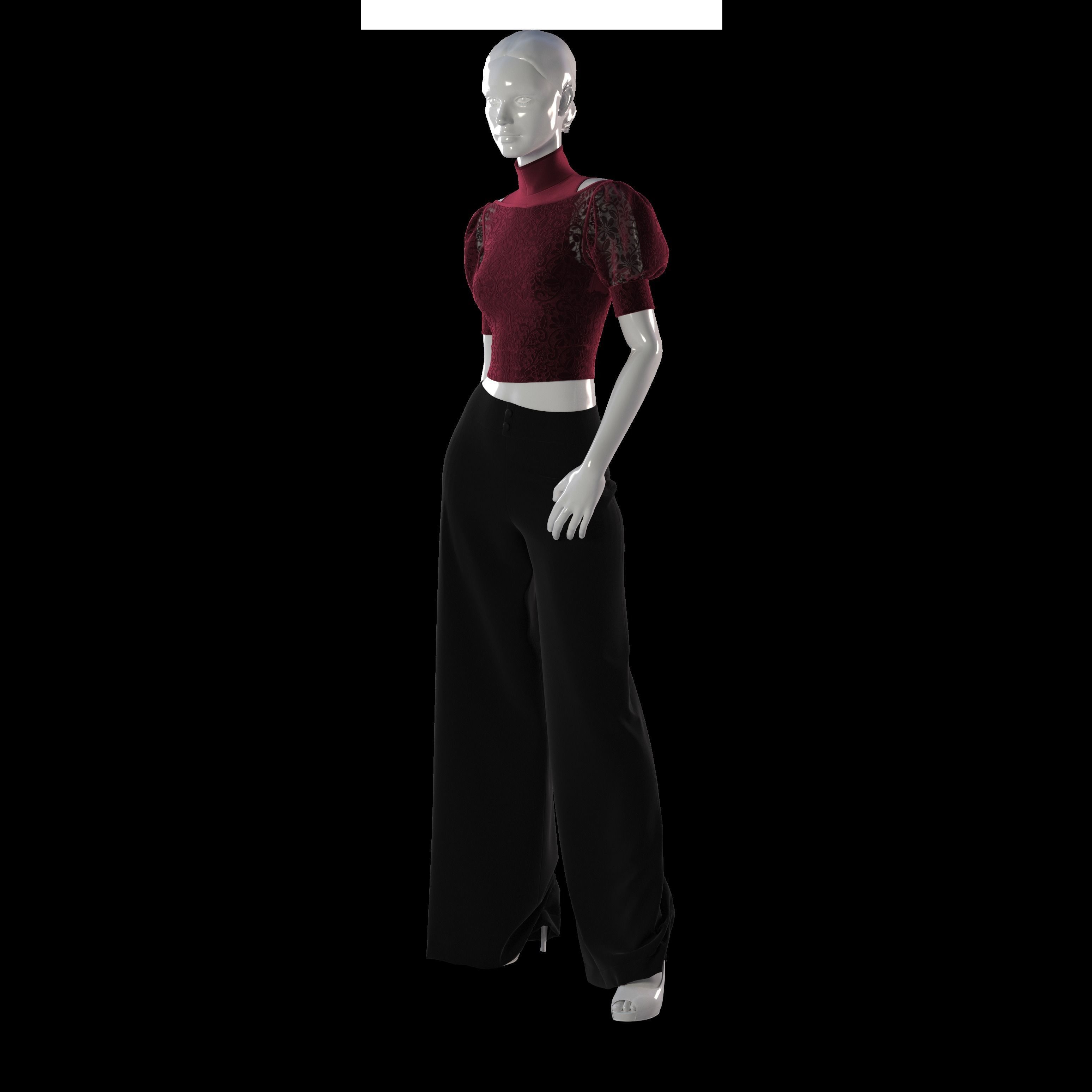 Business Style 01 3D model_2