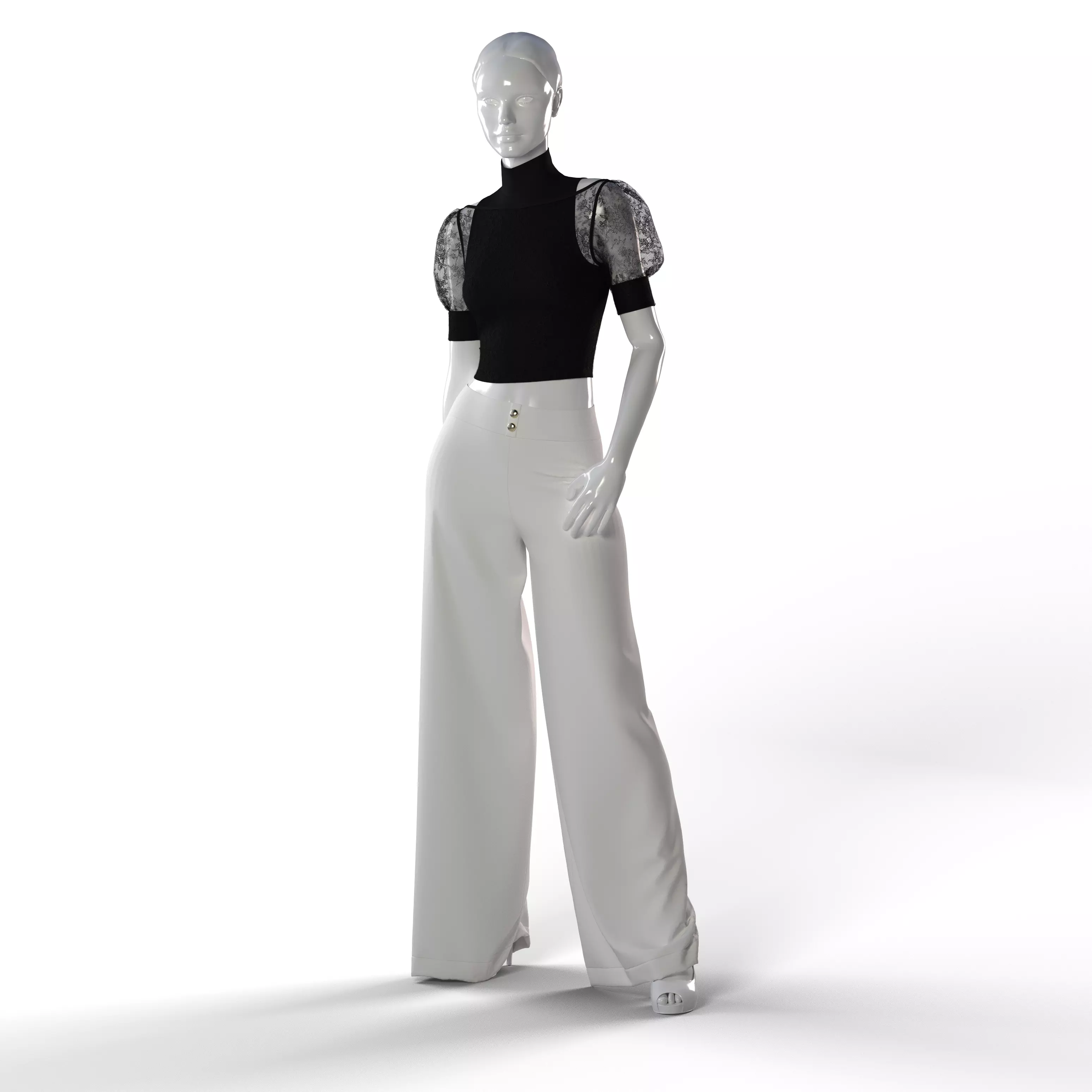 Business Style 01 3D model_0