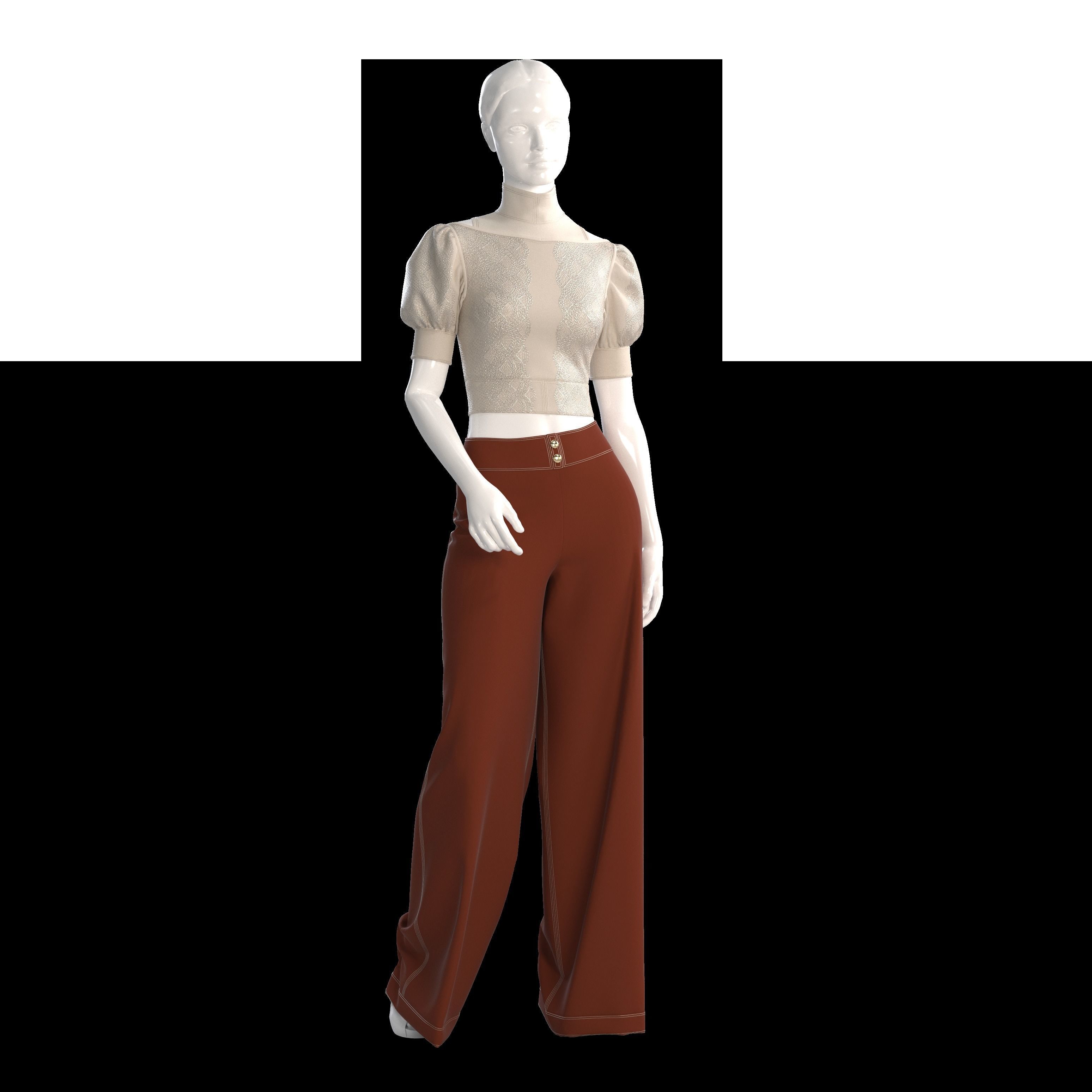 Business Style 01 3D model_4