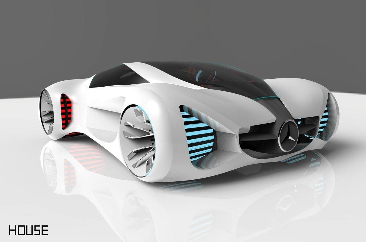 Mercdes Benz biome  Free low-poly 3D model_5