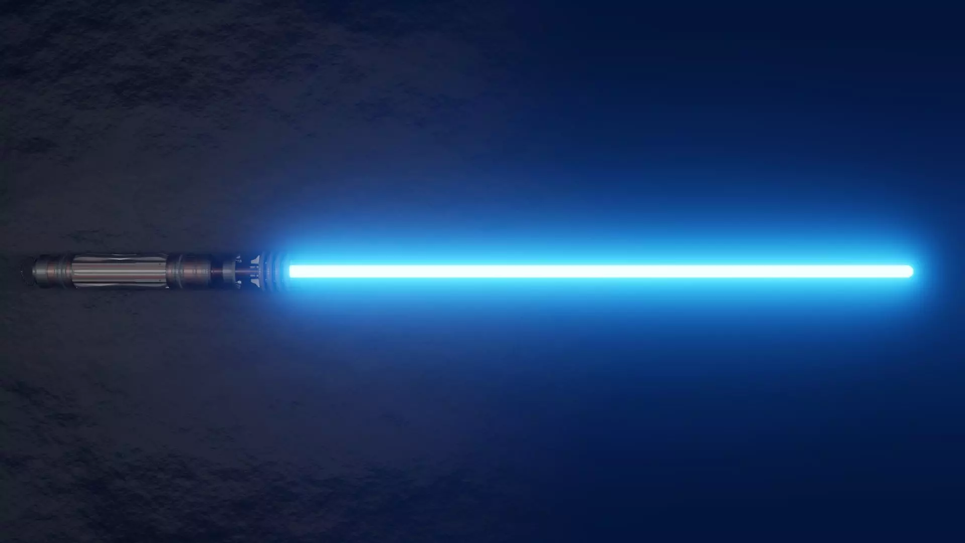 Leia Organa Lightsaber 3D model_0