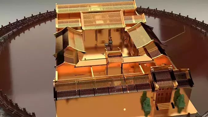 Chinese courtyard house