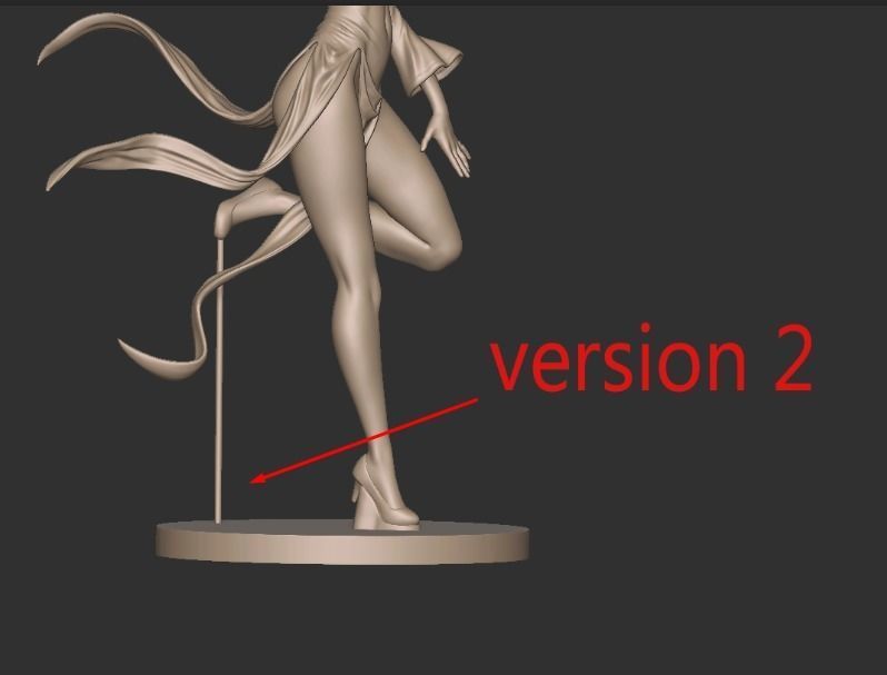 One punch man Tatsumaki tornado  3D print model_19