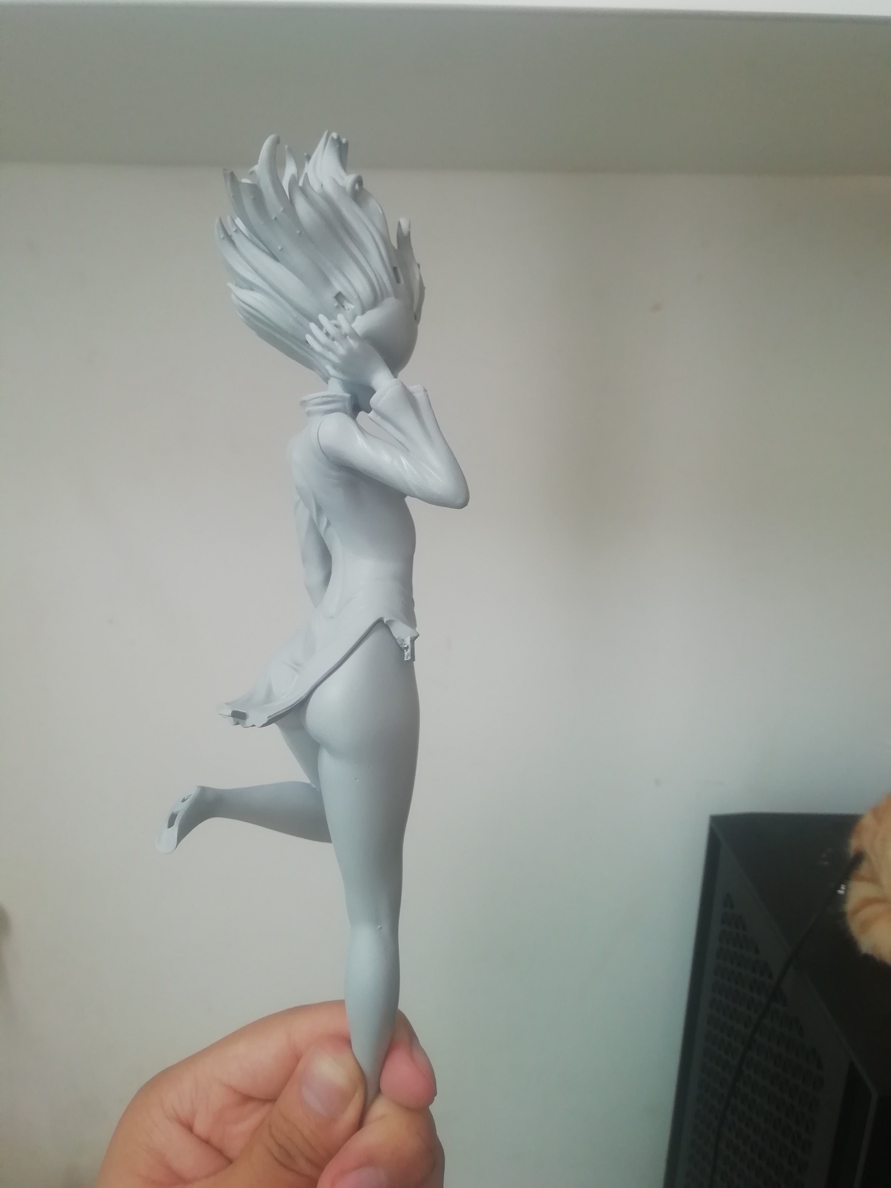 One punch man Tatsumaki tornado  3D print model_17