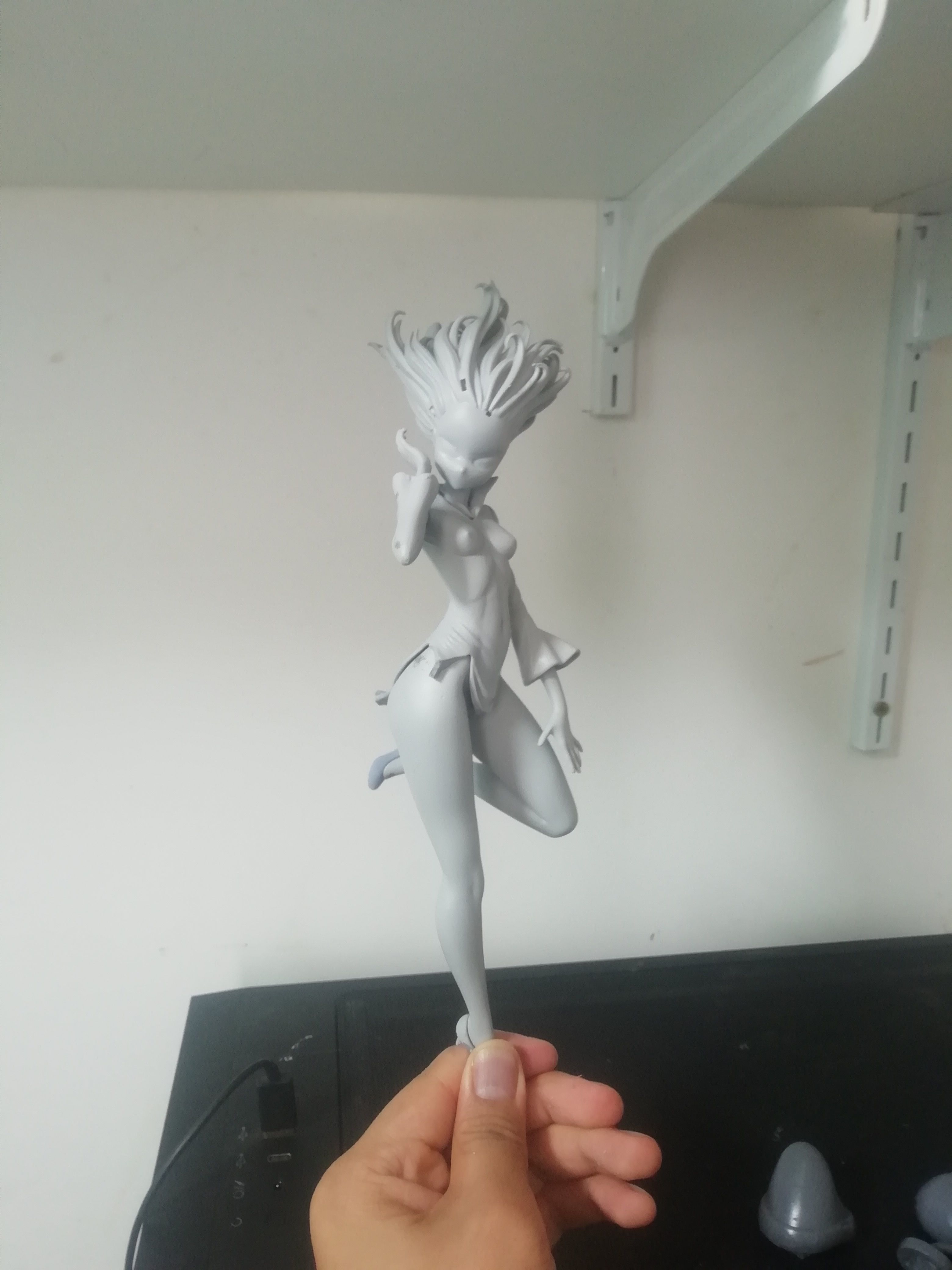 One punch man Tatsumaki tornado  3D print model_10